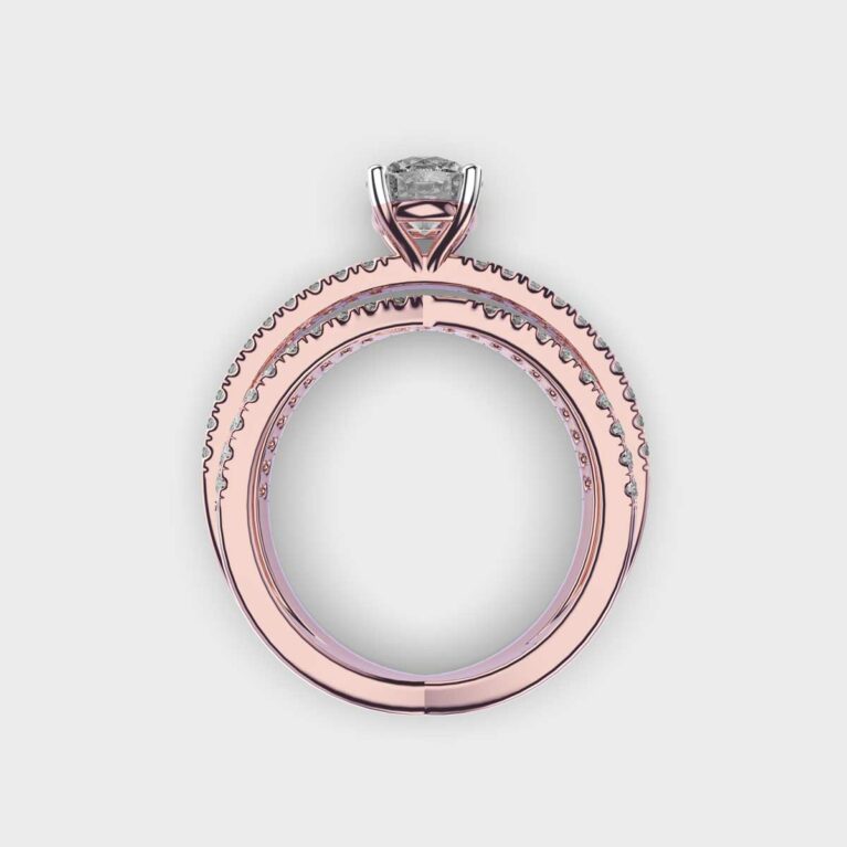 Brilliant Cut Fireworks Diamond Ring