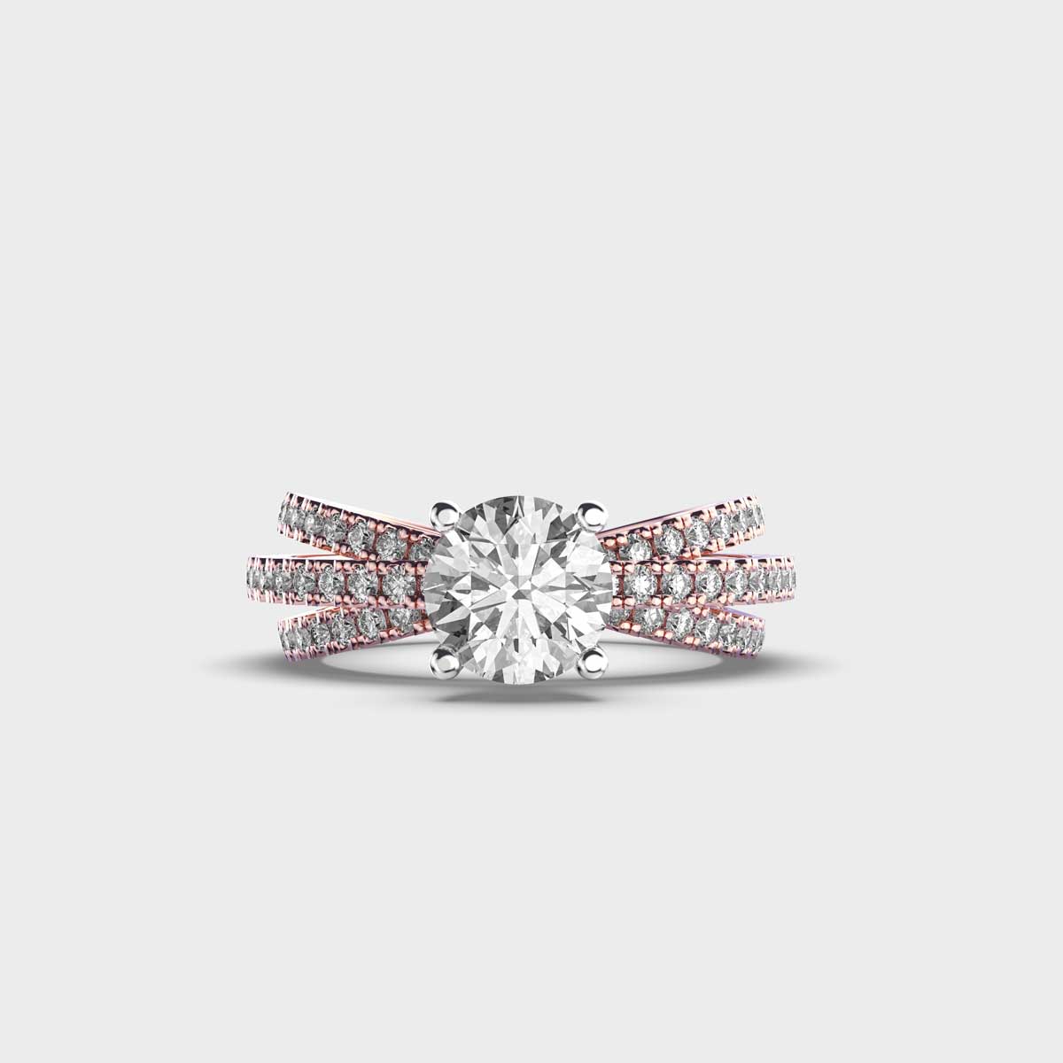 Brilliant Cut Fireworks Diamond Ring